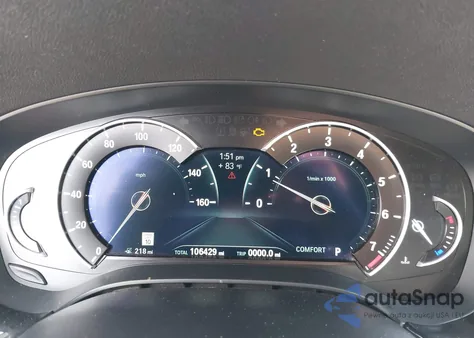 2018 BMW 540I из США, поврежденный, VIN WBAJE5C54JWA95364